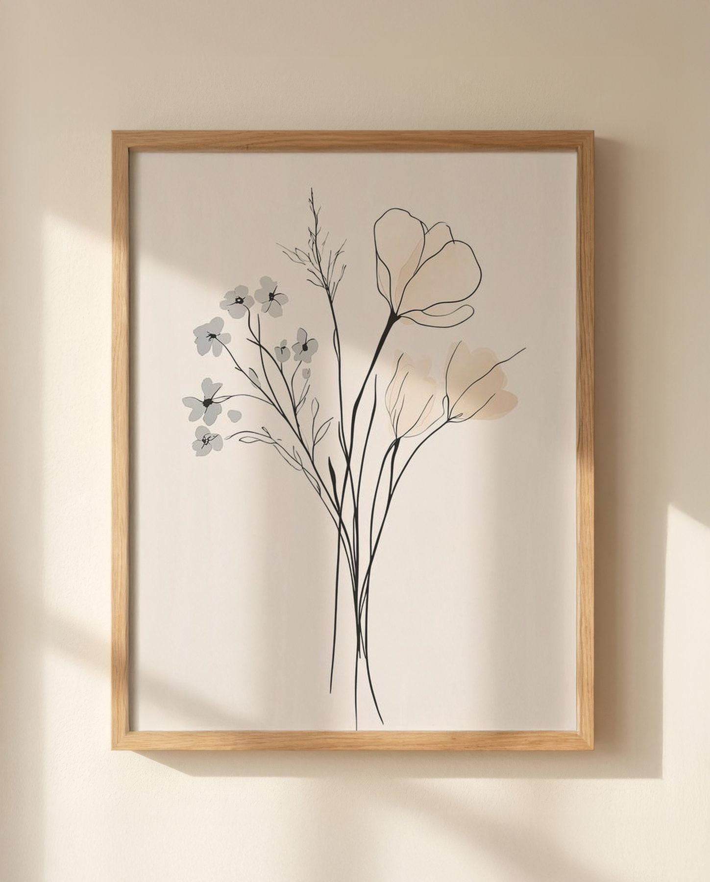 Botanical Floral Accents print