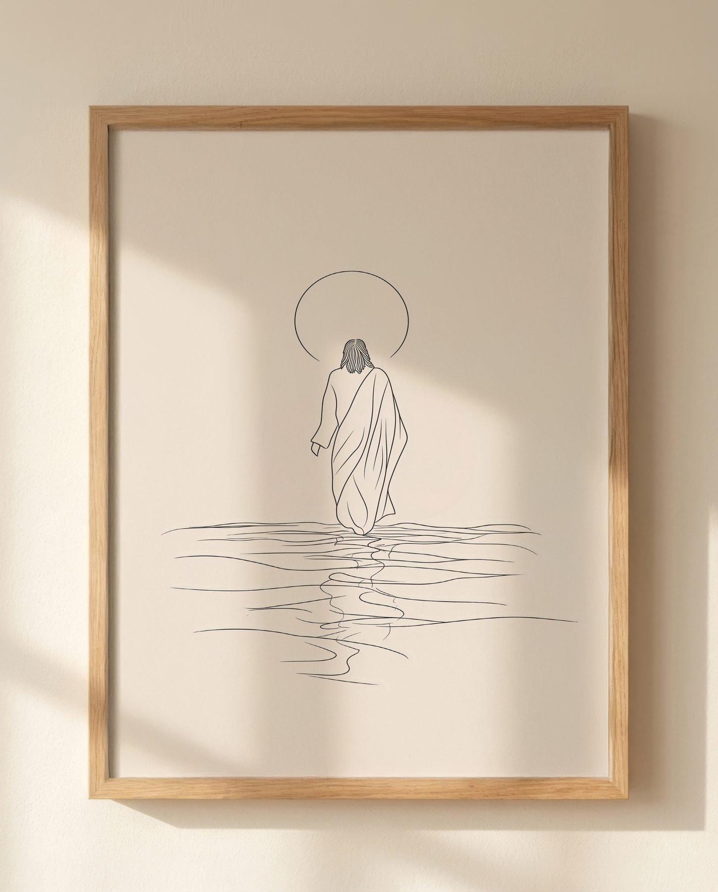 Jesus Walking on Water print