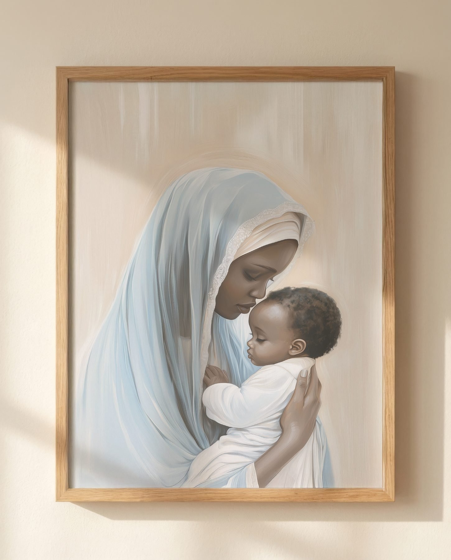 Our Lady of Kibeho with the Christ Child print