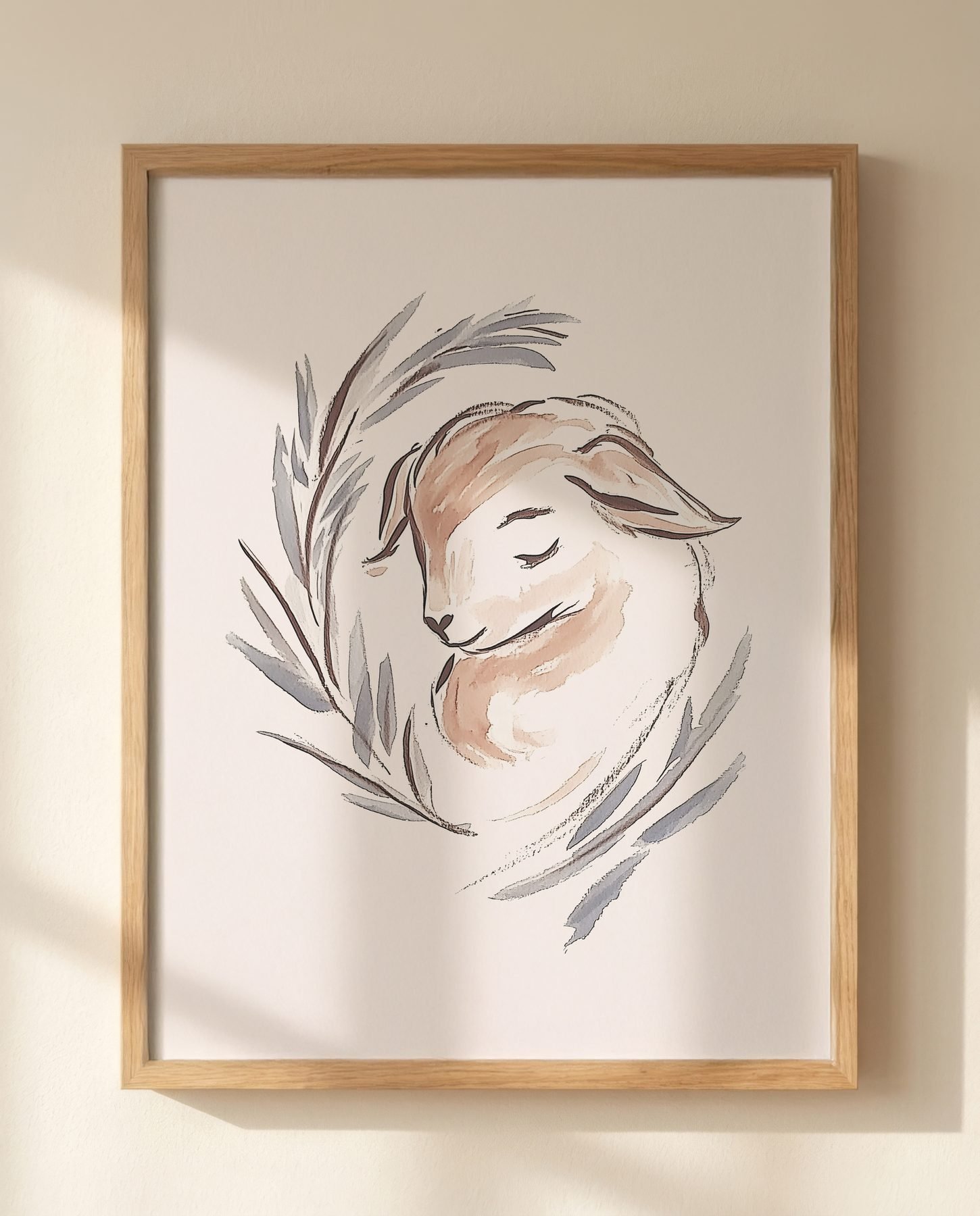 The Lamb of God print