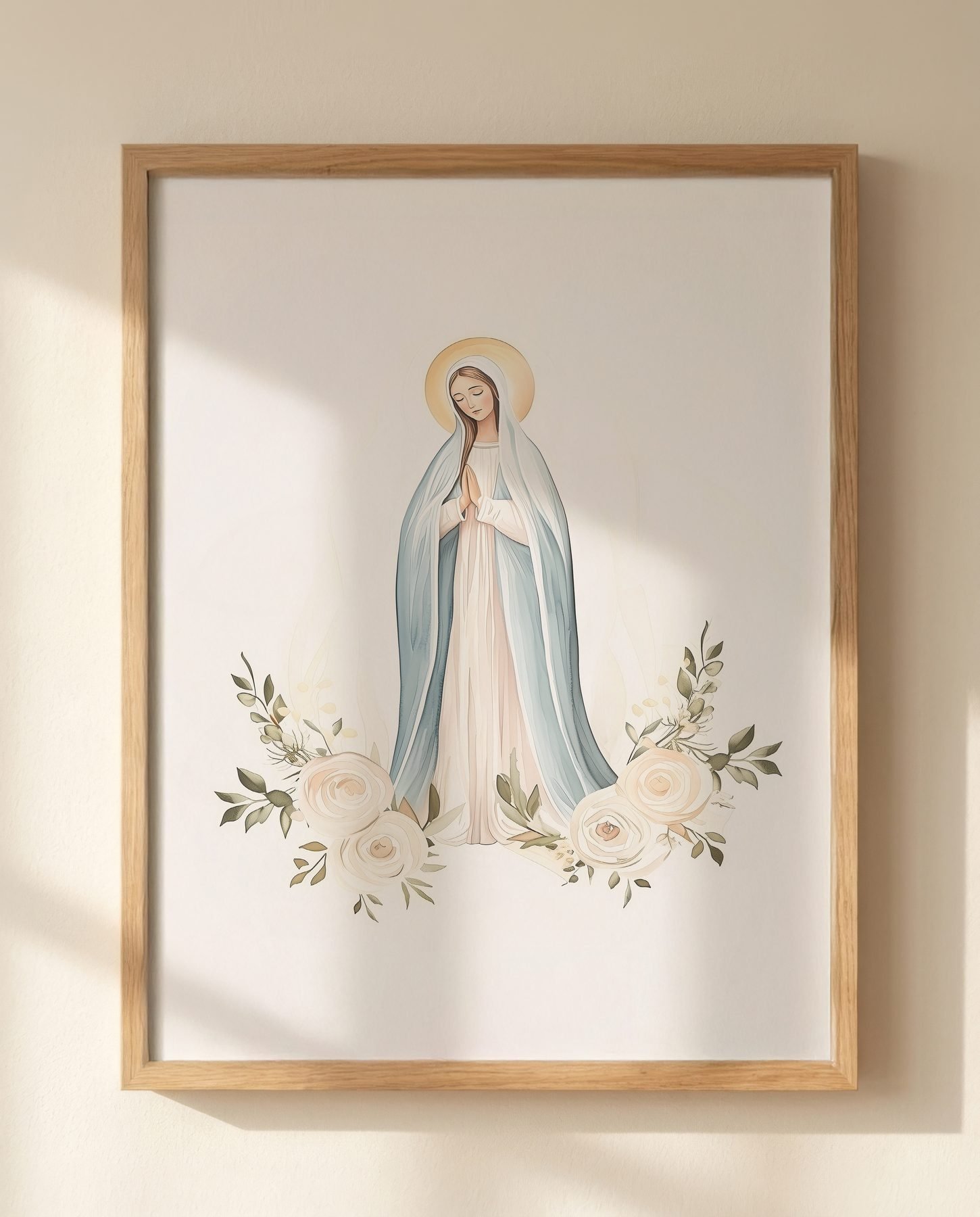 Blessed Virgin Mary in Prayer print